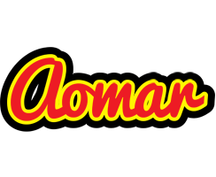 Aomar fireman logo