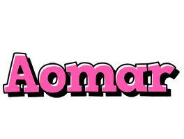 Aomar girlish logo