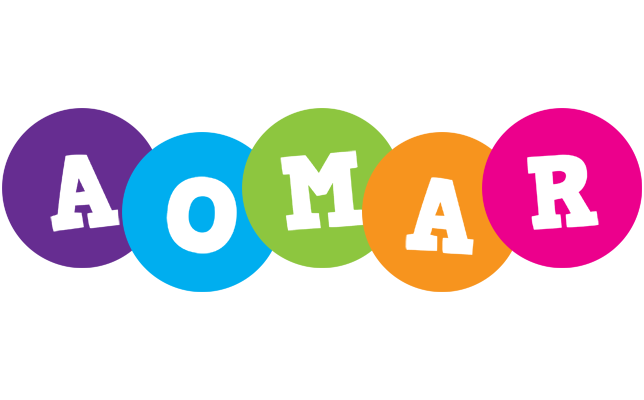 Aomar happy logo