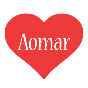 Aomar love logo