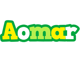 Aomar soccer logo