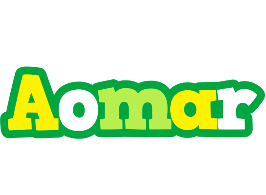 Aomar soccer logo