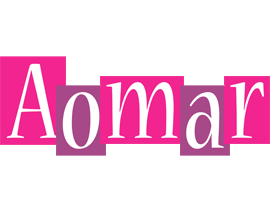 Aomar whine logo