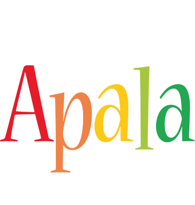 Apala birthday logo