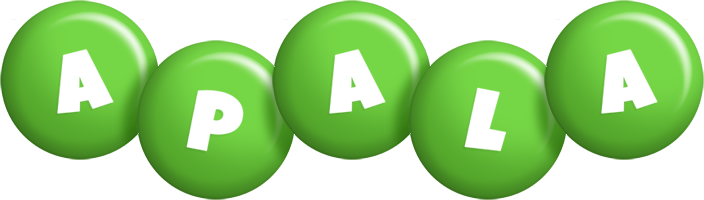 Apala candy-green logo