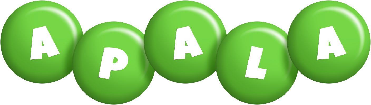 Apala candy-green logo