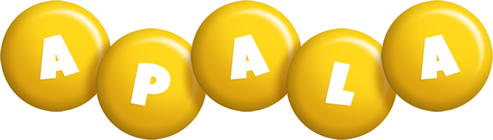 Apala candy-yellow logo