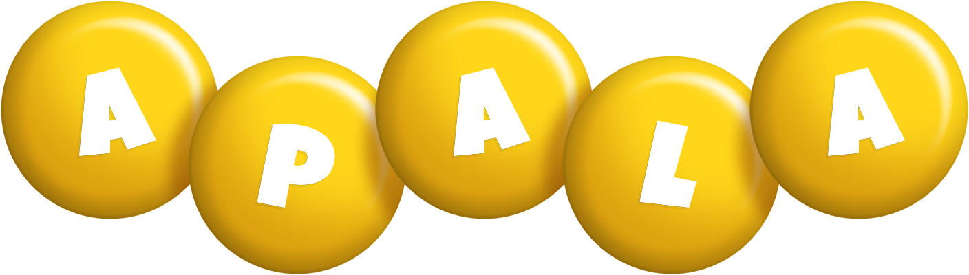 Apala candy-yellow logo