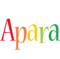 Apara birthday logo