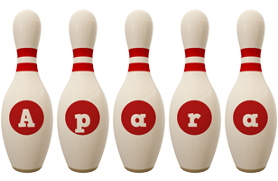 Apara bowling-pin logo