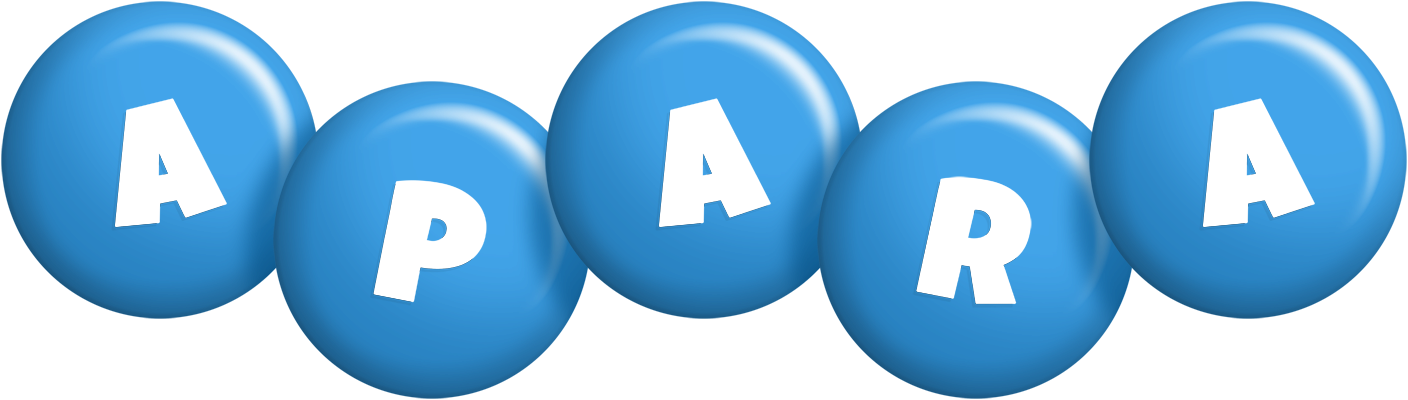 Apara candy-blue logo