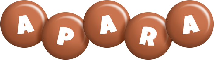 Apara candy-brown logo