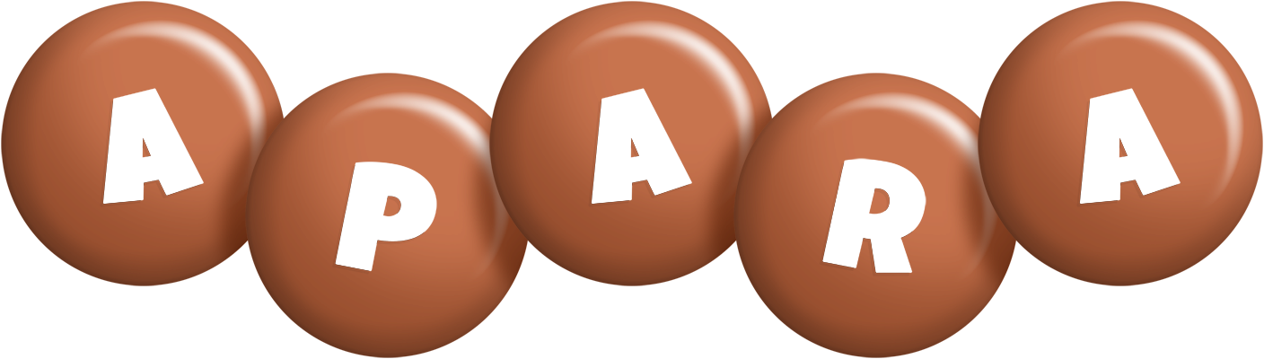 Apara candy-brown logo