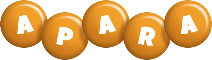 Apara candy-orange logo