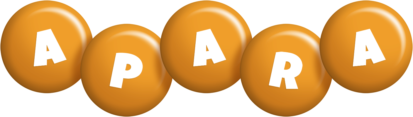 Apara candy-orange logo