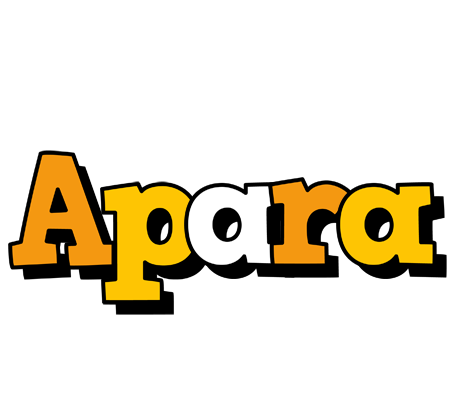 Apara cartoon logo