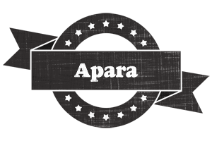 Apara grunge logo