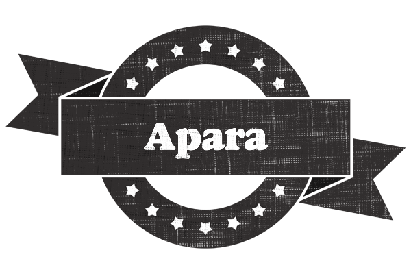 Apara grunge logo