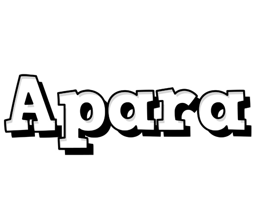 Apara snowing logo