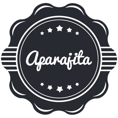 Aparajita badge logo