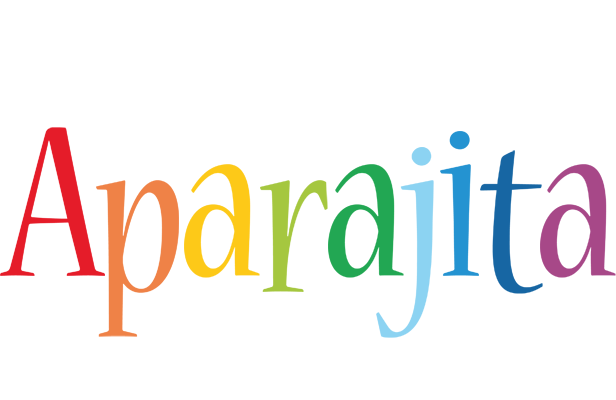 Aparajita birthday logo