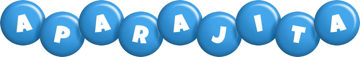 Aparajita candy-blue logo