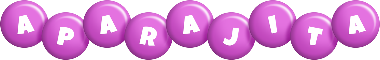 Aparajita candy-purple logo