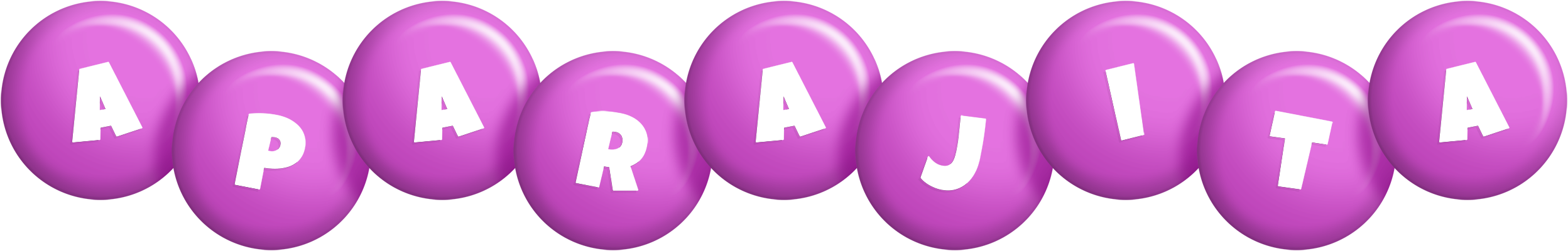 Aparajita candy-purple logo