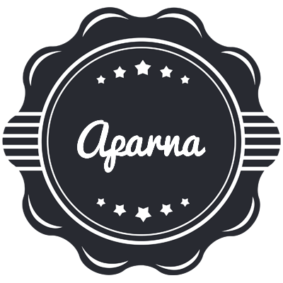 Aparna badge logo