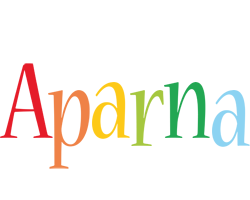 Aparna birthday logo
