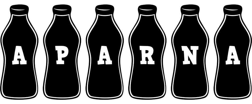 Aparna bottle logo