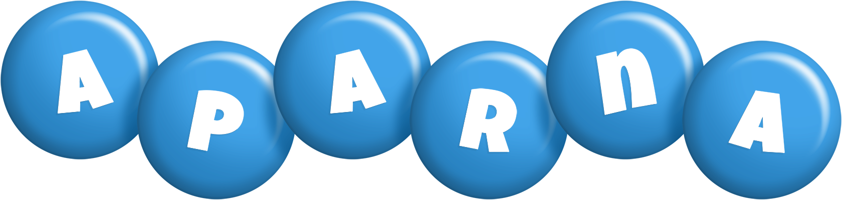 Aparna candy-blue logo