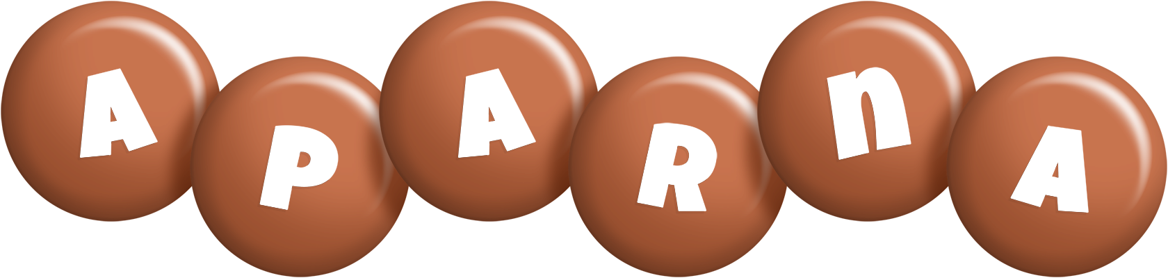 Aparna candy-brown logo