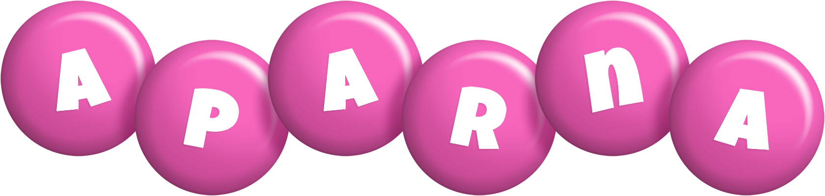 Aparna candy-pink logo