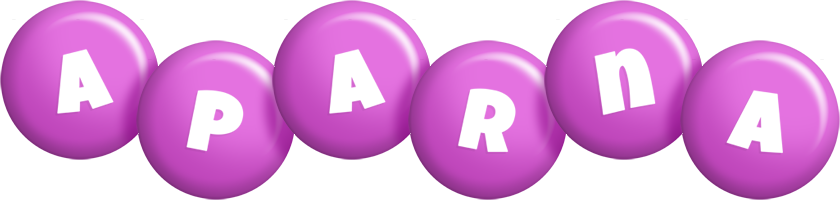 Aparna candy-purple logo
