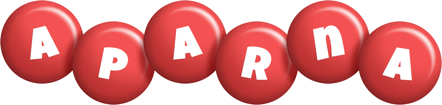 Aparna candy-red logo