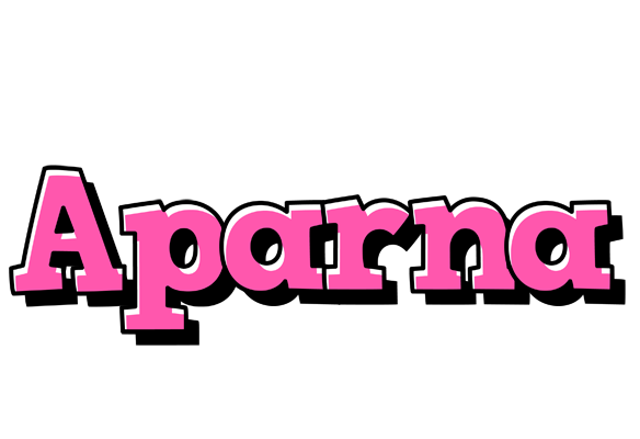 Aparna girlish logo
