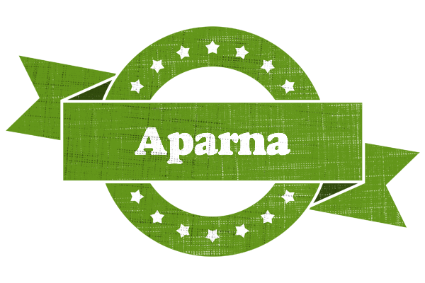 Aparna natural logo