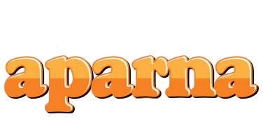 Aparna orange logo