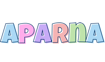 Aparna pastel logo