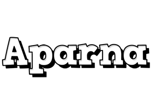 Aparna snowing logo