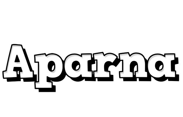 Aparna snowing logo