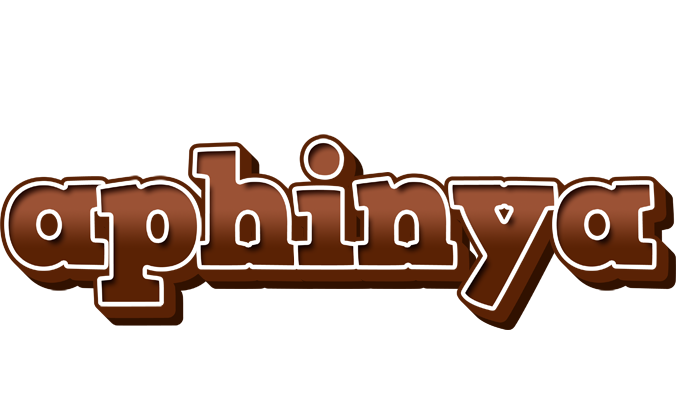 Aphinya brownie logo