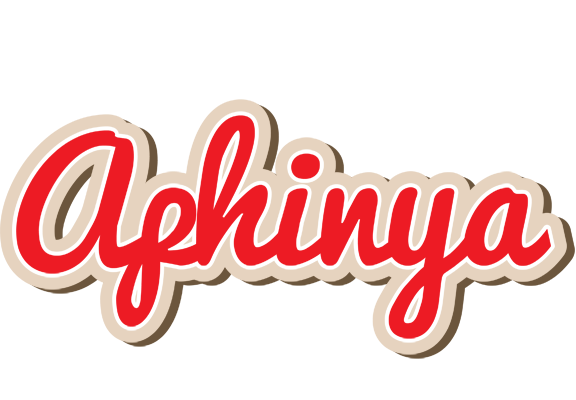 Aphinya chocolate logo
