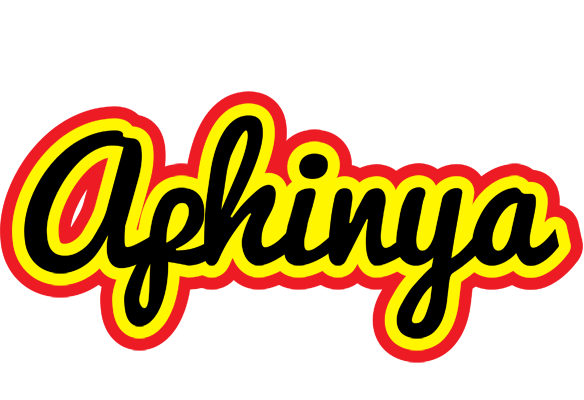 Aphinya flaming logo