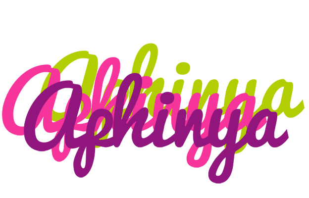 Aphinya flowers logo