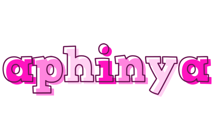 Aphinya hello logo