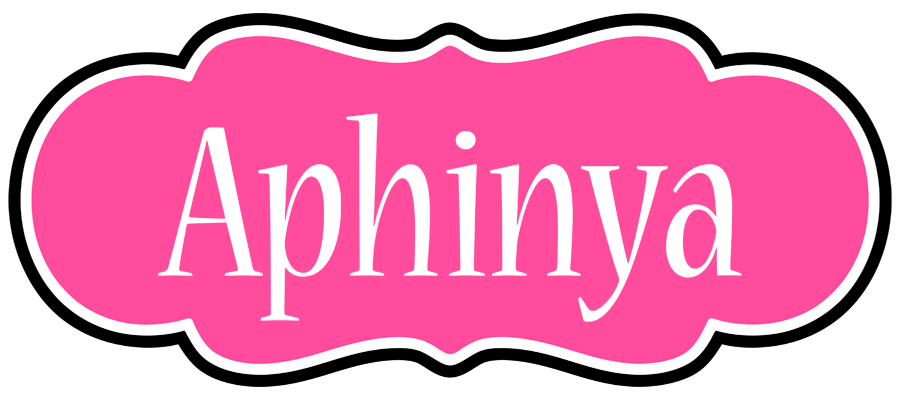 Aphinya invitation logo