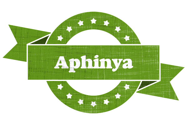 Aphinya natural logo