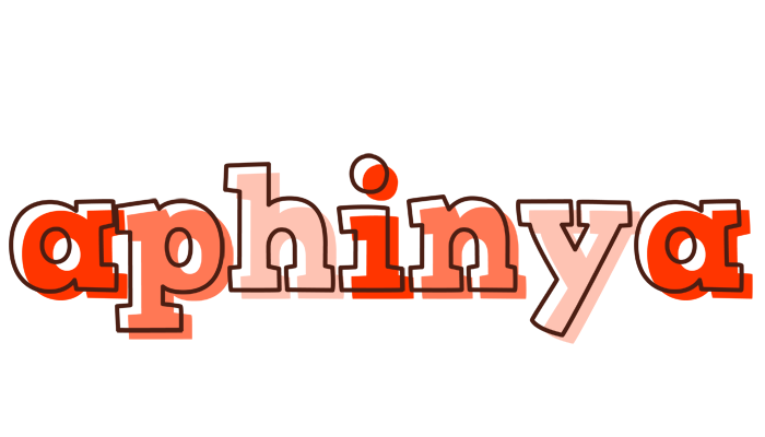 Aphinya paint logo